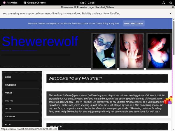 Shewerewolf.modelcentro.com Rocketpay