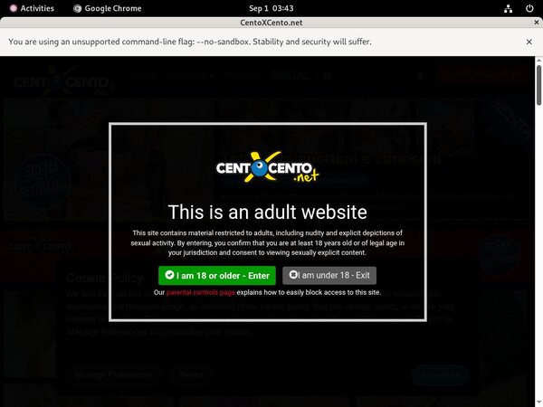 Signup For Centoxcento With Paypal