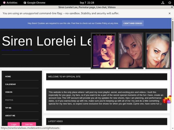 Sirenloreleileex Working Passwords