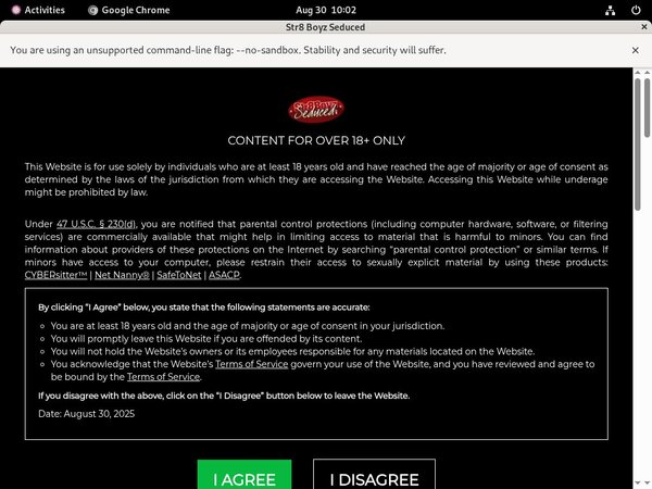 Str8boyzseduced.com For Tablet
