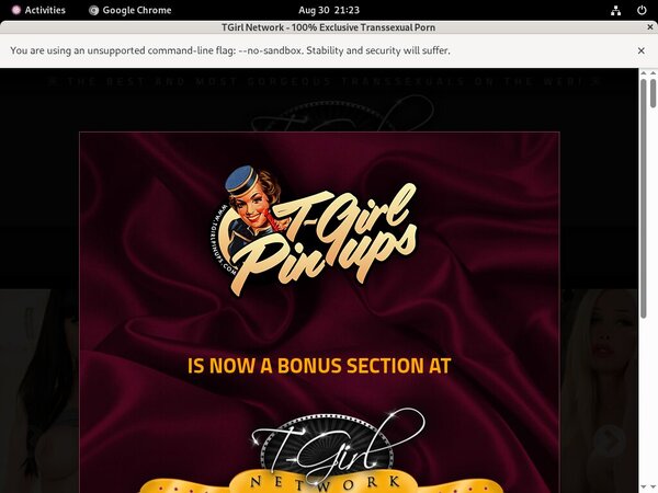 TGirl Pinups Free Trial Pw