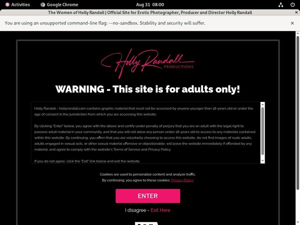 Username And Password For Hollyrandall