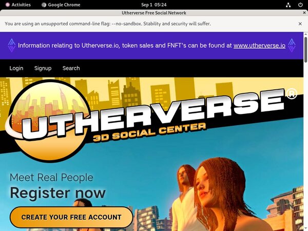 Utherverse Review Site