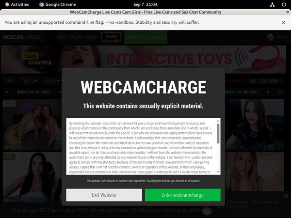 Webcamcharge.com Paypal Register
