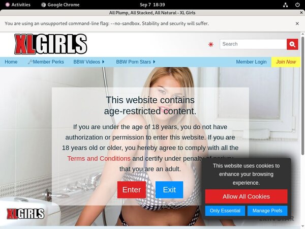 XL Girls Web Billing