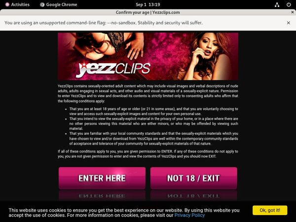 Yezzclips.com Membership
