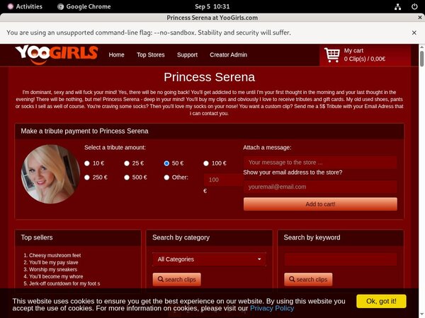 Yoogirls.com Epoch Paypal