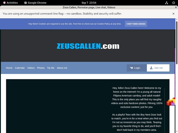 Zeuscallen Parola D'ordine
