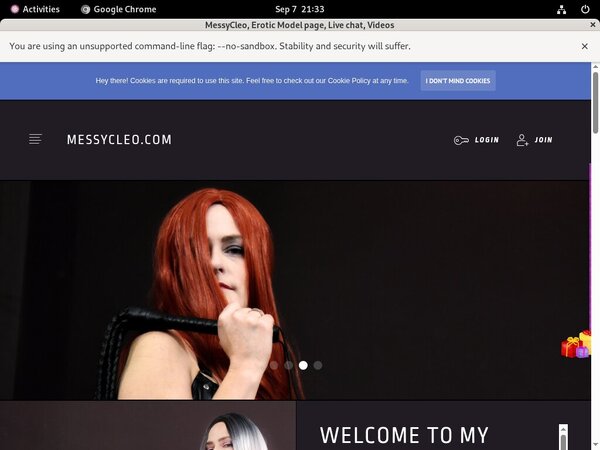 Messycleo.com User And Pass