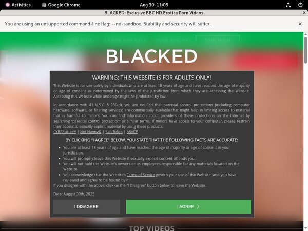 Blacked Discount Acc
