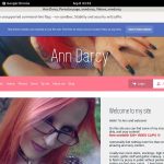 Ann-darcy.com Wachtwoord