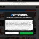 B Amateurs Login Info