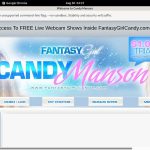 Fantasy Girl Candy Footjob