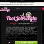 Foot Job Virgin Porn Hub