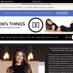 Free Accounts On Dani Daniels