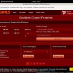 Goddess Chanel Femdom Free Account Password