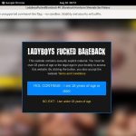Pass Ladyboys Fucked Bareback