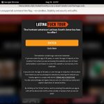 Promo Latina Fuck Tour