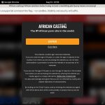 Sign Up To African Casting